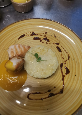 Butterfish cu risotto