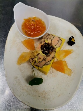 Terina cu fois gras